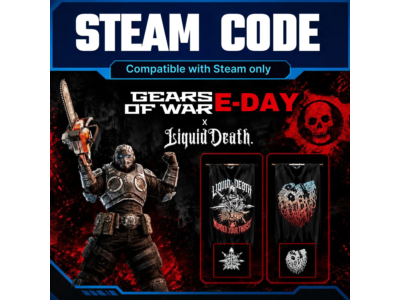 Gears of War: E-Day — Liquid Death Chainsaw Flex Skin | Global | STEAM | Глобальный