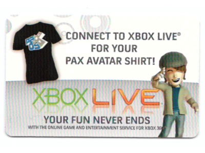 XBOX LIVE USA/EU - PAX Avatar (США только!) ЖЕНСКИЙ