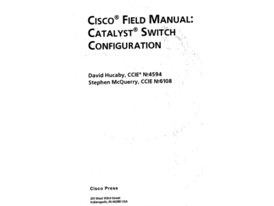 Руководств Cisco по конфигурированию коммут. Catalyst
