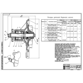 Drawing Water Pump GAZ-53