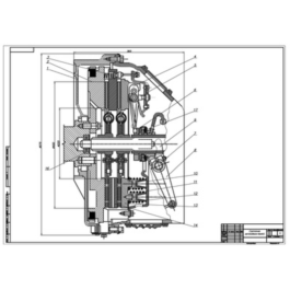 Drawing dual clutch KAMAZ