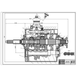 Drawing transmissions ZIL-130