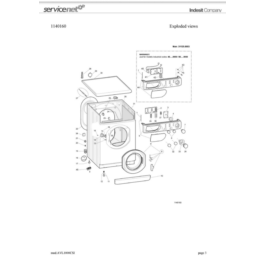 Service manual washing machine Ariston AVL 1000