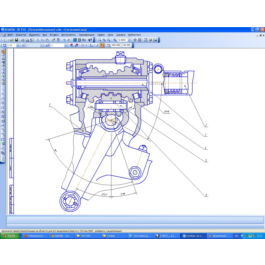 Plans steering GAZ-3307