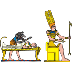 Векторный клипарт. Африка. Египет, фараоны, маски (127 клипартов).