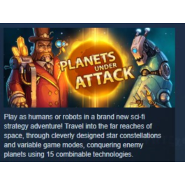 Planets Under Attack 💎 STEAM KEY REGION FREE GLOBAL