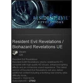 Resident Evil Revelations - (Steam Gift Region Free **)