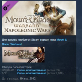 Mount &amp; Blade: Warband - Napoleonic Wars 💎STEAM KEY