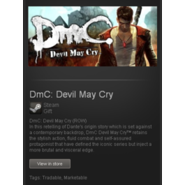 DmC: Devil May Cry - STEAM Gift - Region Free / GLOBAL