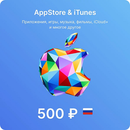 Apple iTunes Gift Card (RU) 500 rub.