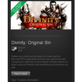 Original Sin Enhanced Edition - STEAM Gift / GLOBAL