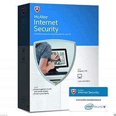 McAfee Internet Security  1ГОД/1 ПК КЛЮЧ (15 знаков)