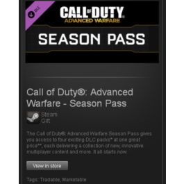 CoD Advanced Warfare - Season Pass - STEAM Gift GLOBAL