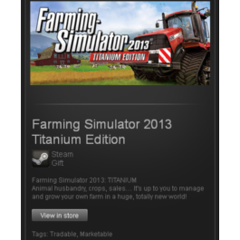 Farming Simulator 2013 Titanium - STEAM Gift / GLOBAL