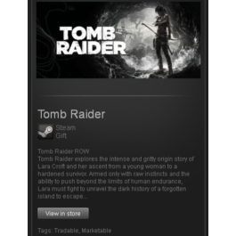 Tomb Raider - STEAM GIft - Region Free / ROW / GLOBAL