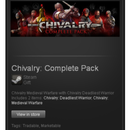 Chivalry Medieval Warfare Complete - STEAM GIft GLOBAL