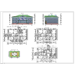 DP_01 two-storey brick apartment building into 4 apartments