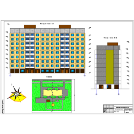 DP_45 multistory skeleton-panel house