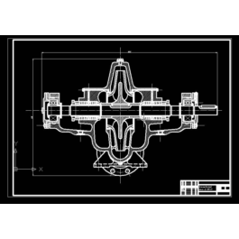 Drawing centrifugal pump D 200-37