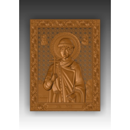 Direct link to the 3d model of an icon-Gleb (kn