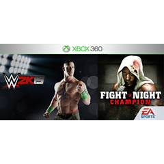 WWE 15 / Fight Night: Champion | XBOX 360 | общий