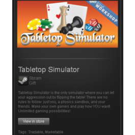 Tabletop Simulator - STEAM Gift - region RU+CIS+UA