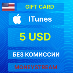 ⭐5$ iTunes USA Gift Card - Apple Store ✅ БЕЗ КОМИССИИ