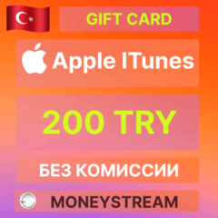 💰200 TRY iTunes Gift Card TL - Apple Store ✅ БЕЗ КОМИССИ