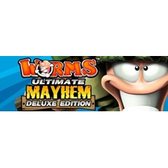 Worms Ultimate Mayhem DELUXE 🔑STEAM🔥РФ+СНГ