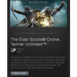 TESO + Tamriel Unlimited DLC - STEAM Gift - Region Free