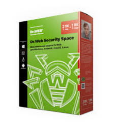Dr.Web Security Space 2 Года 1 ПК + 1 моб. REG FREE