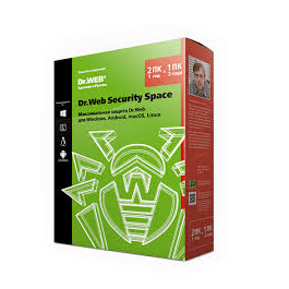 Dr.Web Security Space 2 years 1 PC + 1 mob REG FREE