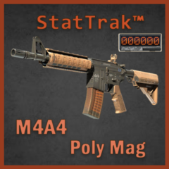 StatTrak™ M4A4 | Полимерный рожок