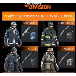 Equipment set Tom Clancy&amp;acute;s The Division PS4 KEY PSN USA