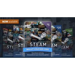 STEAM WALLET GIFT CARD 0.36 USD (US $) USA+ТУРЦИЯ+АРГЕН