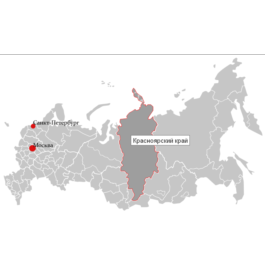 The script is interactive map of Russia's regions #89