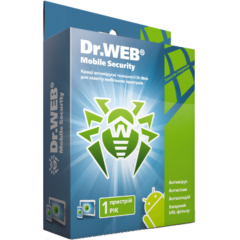 Dr.Web для Android 1 Год 1 утройство Region FREE