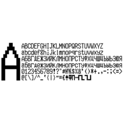 Шрифт ККМ МЕРКУРИЙ-114.1-ТОРНАДО вер.3 (ttf)