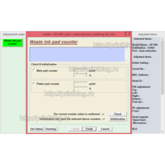 Adjustment program XP-510, XP-610, XP-615, XP-710