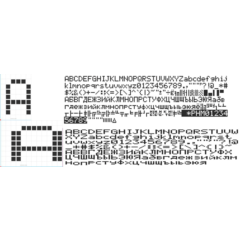 Шрифт ККМ КАСБИ-02, КАСБИ-03 (ttf)