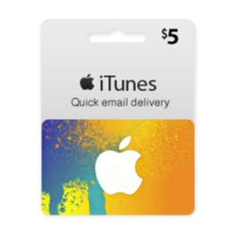 Itunes Gift Card $ 5 USA + Discounts