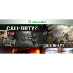 Call of Duty 2 / Call of Duty 3 | XBOX 360 | перенос