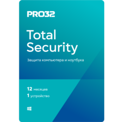 ✅ PRO32 Total Security 1 устройство 1 год