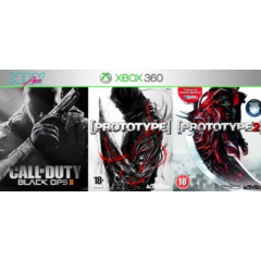 COD: Black Ops 2 / Prototype 1 и 2 | Xbox 360 | общий