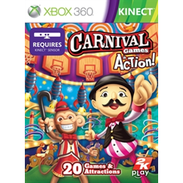 Carnival Games kinekt xbox 360 (transfer)