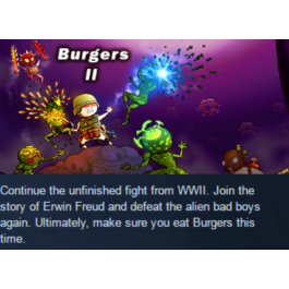 Burgers 2 (Steam KEY / ROW / Region free / Global)