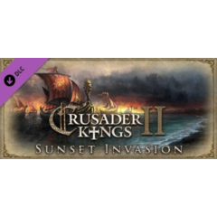 Crusader Kings II: Sunset Invasion DLC 🔑STEAM ✔️РФ+МИР