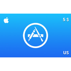 Подарочная карта App Store 5 долл. US-регион