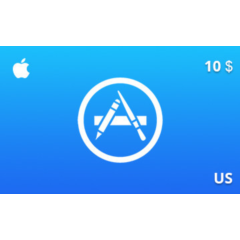 Подарочная карта App Store 10 долл. US-регион