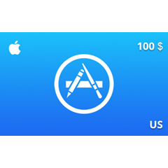 Подарочная карта App Store 100 долл. US-регион